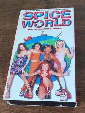 Spice World: The Spice Girls Movie VHS (1998) – Vintage Collectible